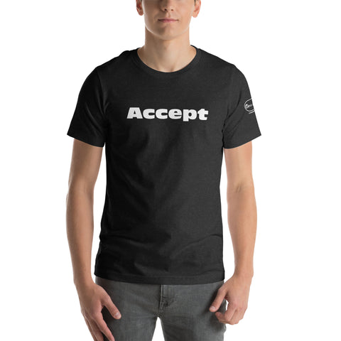 Accept-Inspired T-shirt | Faith Apparel | One-Word Unisex T-shirt