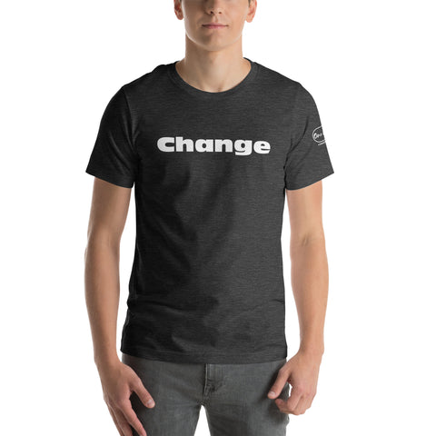 Camiseta inspirada en el cambio | Ropa de fe | Camiseta unisex de una palabra