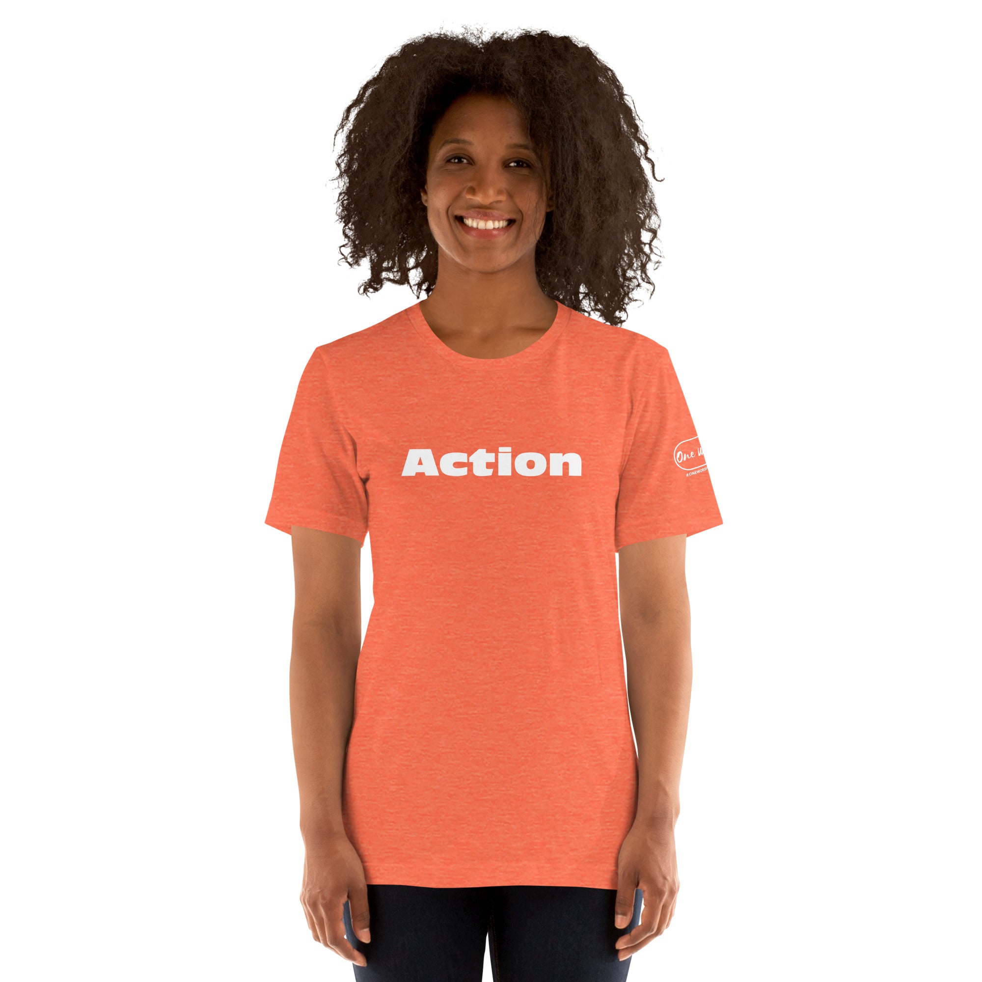 Action-Inspired T-shirt | Faith Apparel | One-Word Unisex T-shirt