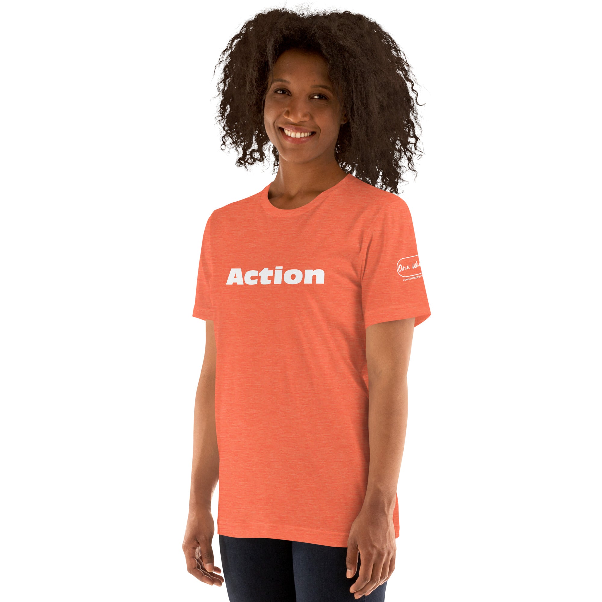 Action-Inspired T-shirt | Faith Apparel | One-Word Unisex T-shirt
