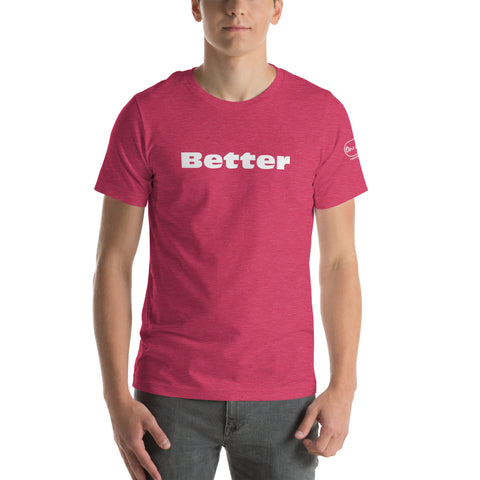 Camiseta mejor inspirada | Ropa de fe | Camiseta unisex de una palabra