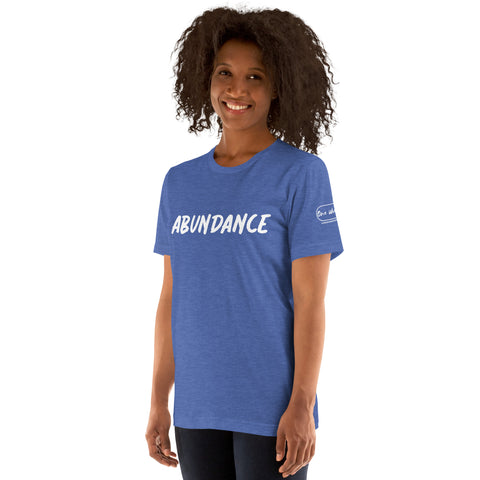 Abundance-Inspired T-shirt | Faith Apparel | One-Word Unisex T-shirt