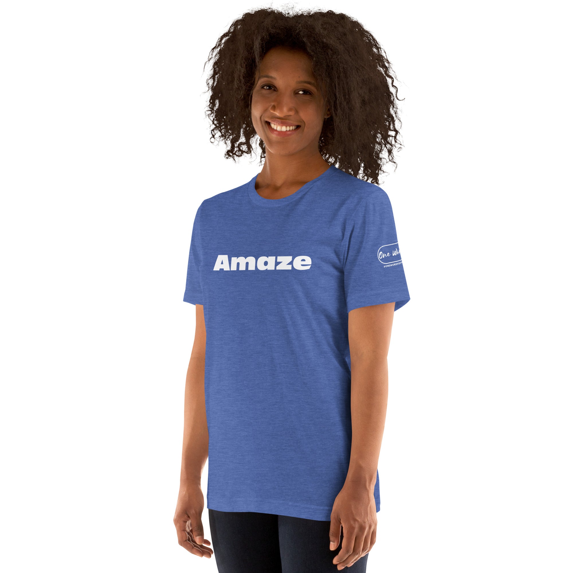 Amaze-Inspired T-shirt | Faith Apparel | One-Word Unisex T-shirt
