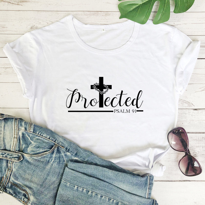 Protected-Inspired T-Shirt | Faith Apparel | Christian Women's T-shirt