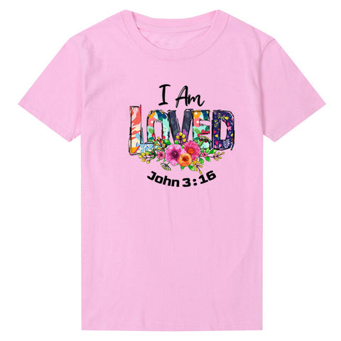 Soy amado camiseta | Ropa de fe | Camiseta Su amor sobre mí